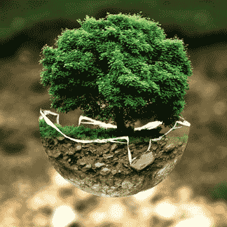 La page blog de Sophie court sur l'ecologie dans tous ces etats-l'image représente un arbre et la planete